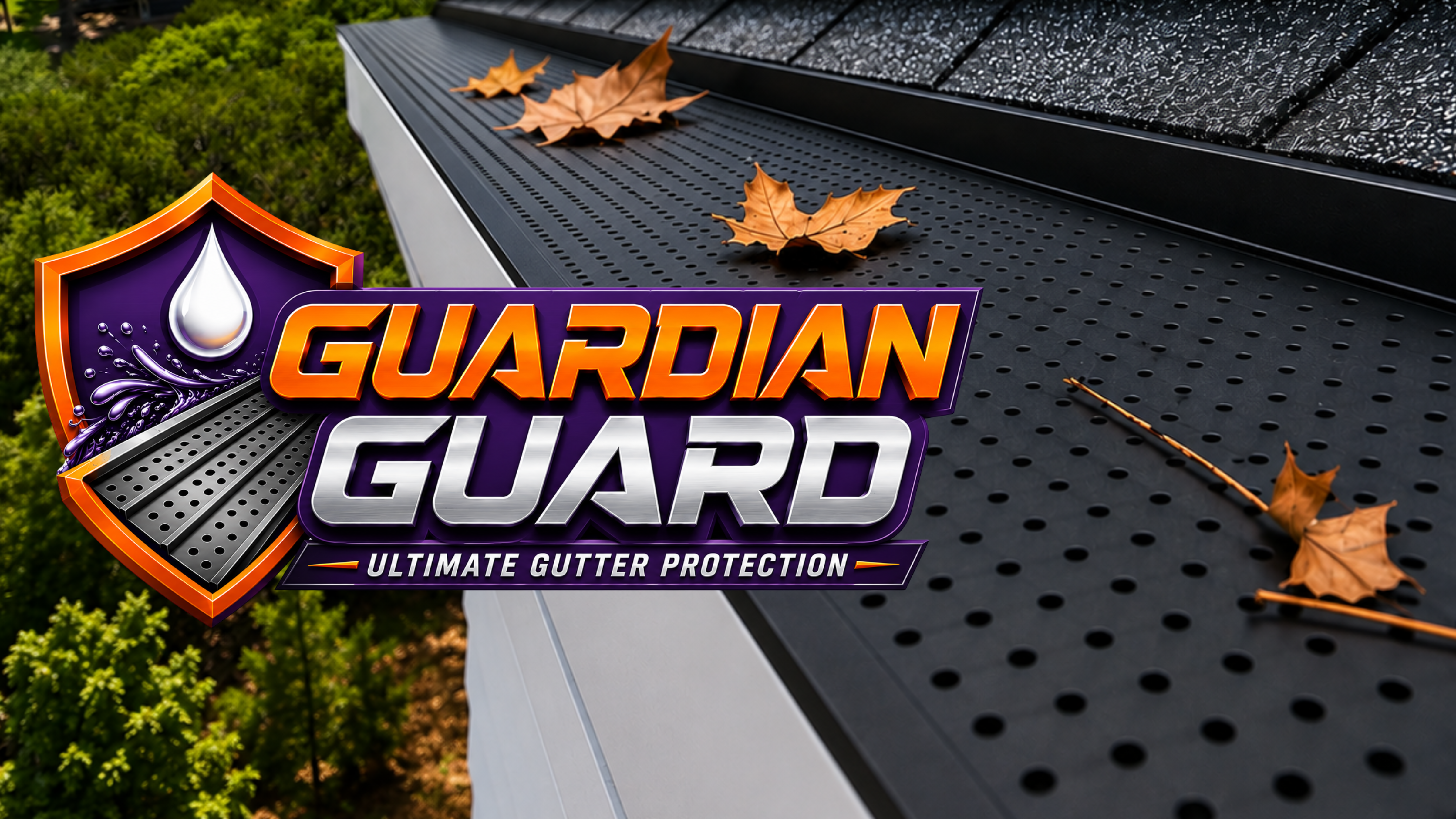 Guardian Guard premium aluminum gutter protection system